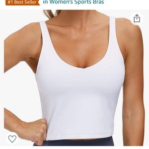 Size Small Workout tank top with built in bra